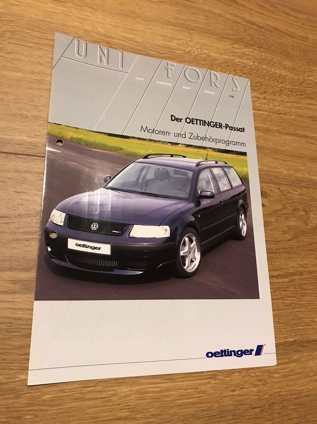 VW Documenti: VW Passat 3B Oettinger – Usato da Freienstein venduto da Golfbueb