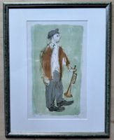 Nathalie Chabrier Lithographie nummeriert und signiert