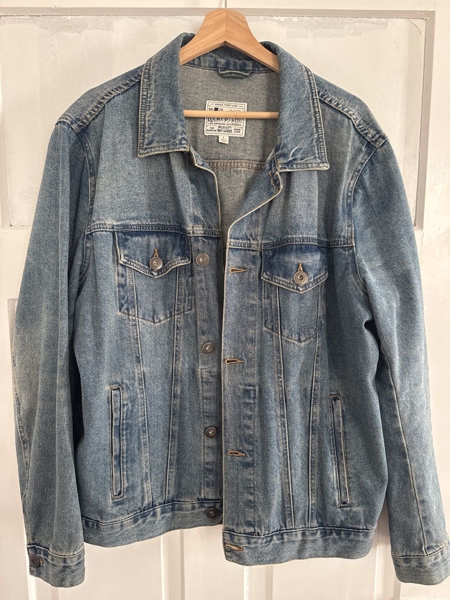 Giacche: Lucky Brand Jeansjacke, Gr. L – Usato da Zürich venduto da strickliesel1996