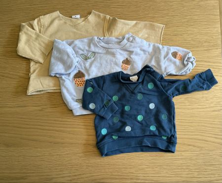 3x Pullover in Grösse 68