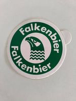 Bier Falkenbier Sticker Abziehbild Aufkleber klein