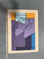 Valerio Ademi Le Baiser Lithografie