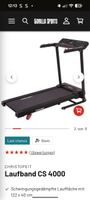 Christopeit Treadmill CS 4000 122 x 40 cm Black Used