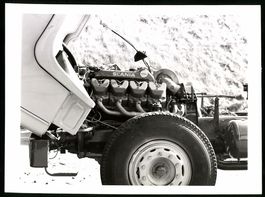 Fotografie Lastwagen Scania, V8 Diesel-M