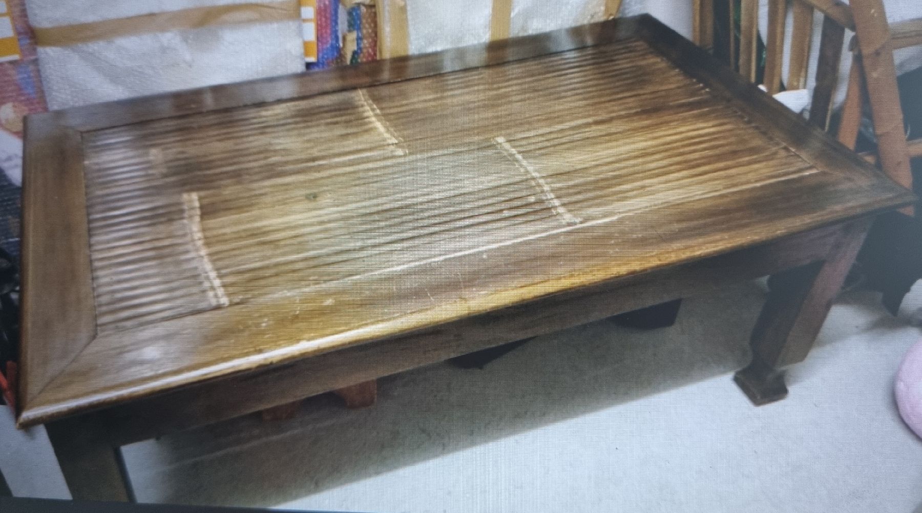 Tavoli: Table basse bois et bambou – Usato da Herrliberg venduto da revelune
