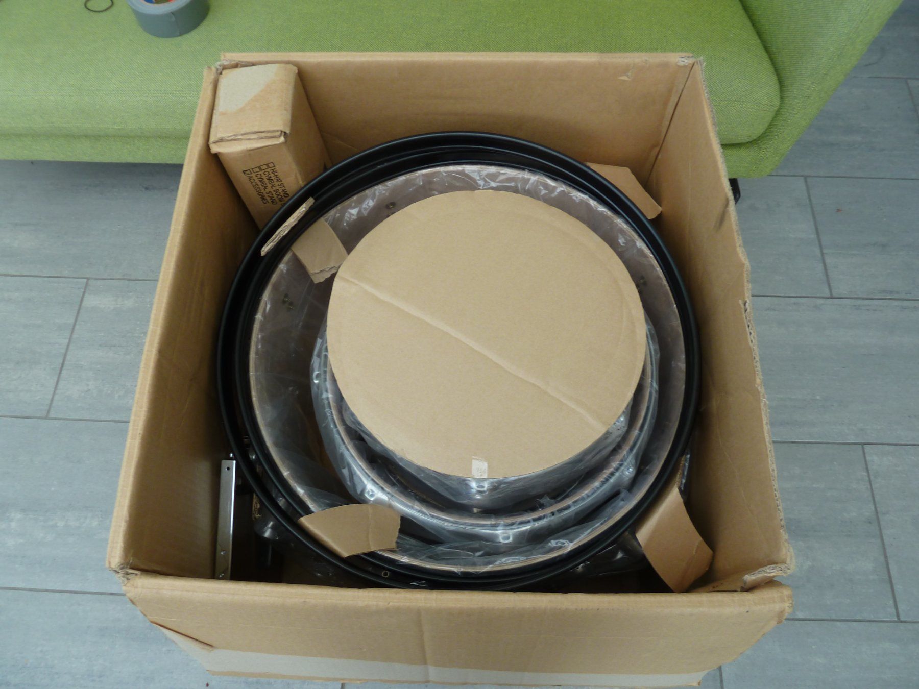 Musikinstrumente: Schlagzeug - Drumset / Basix Classic Series / Schwarz – Neu (gemäss Beschreibung) aus Schlattingen von  7