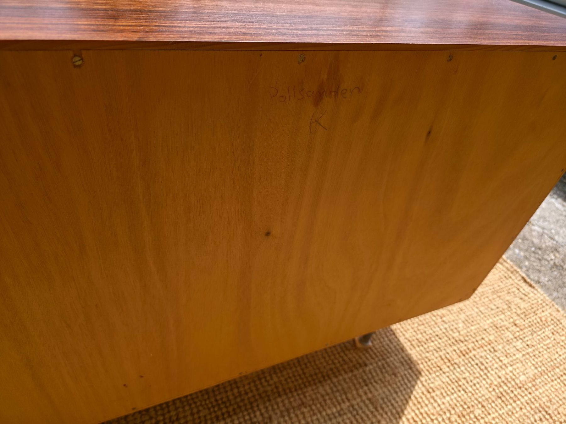 Credenze: Wohnhilfe Sideboard Entwurf Urs Rösch in Palisander – Usato da Haslen AI venduto da Vintagelix 2