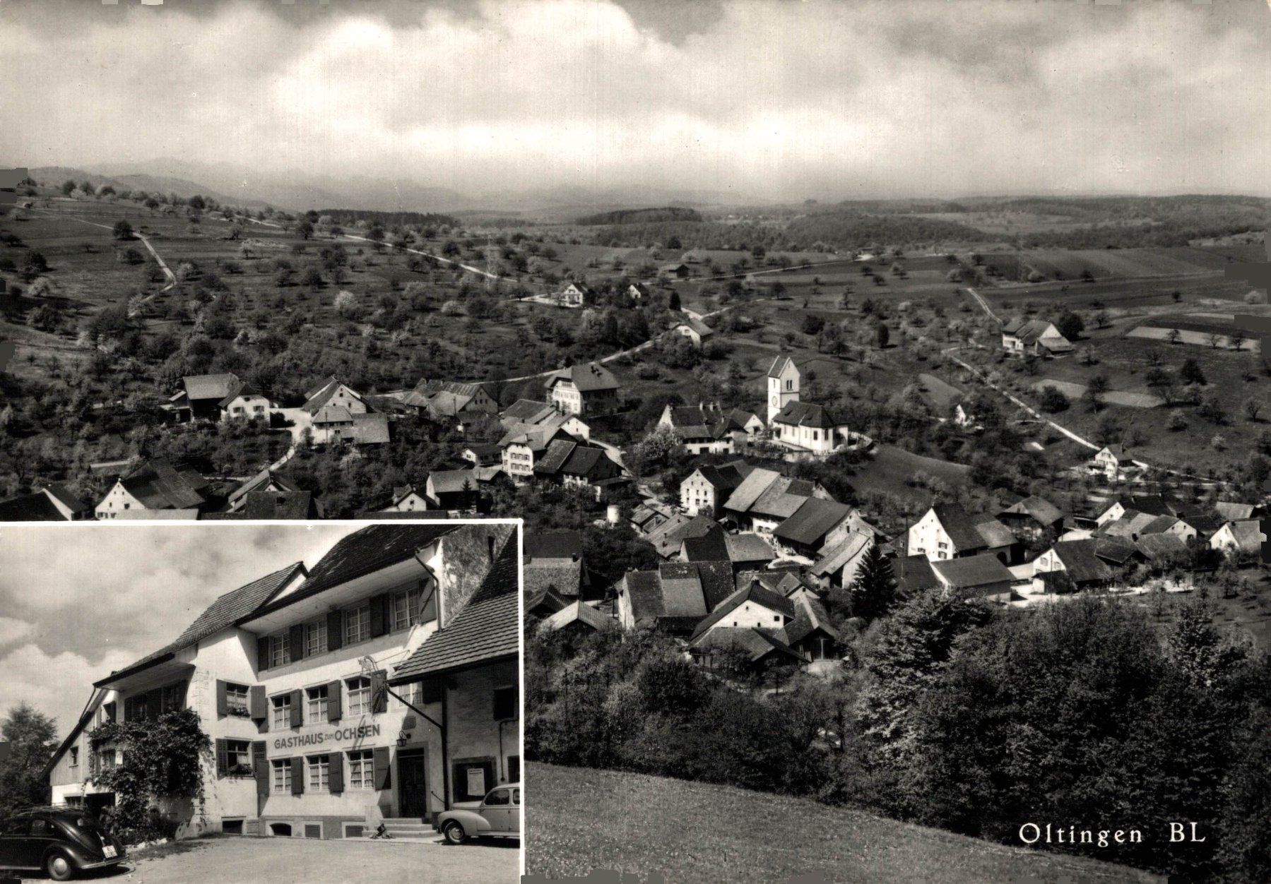 Cartes postales: Oltigen BL. Gasthaus zum Ochsen – D'occasion à Bronschhofen par Astore