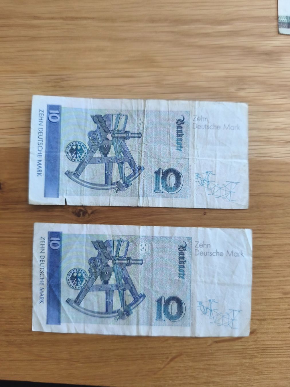 Banknoten: 10 Deutsche Mark Banknoten – Gebraucht aus Rubigen von HEIDA_82