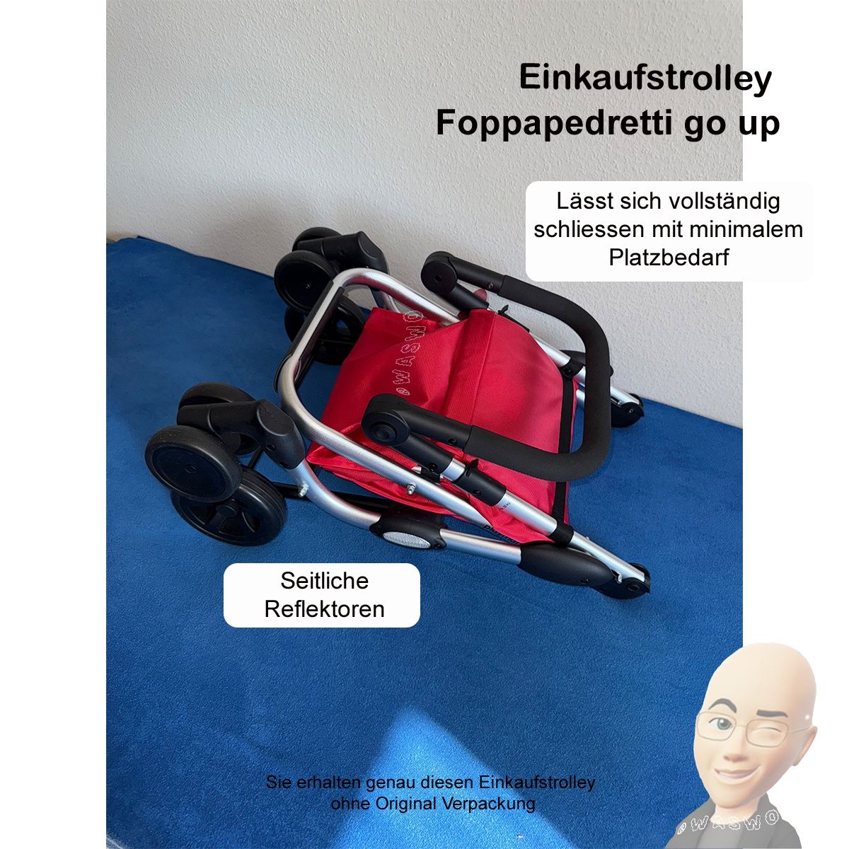 Altro per la casa: Einkaufstrolley go up von Foppapedretti – Nuovo (secondo la descrizione) da Istighofen venduto da Waswo 6