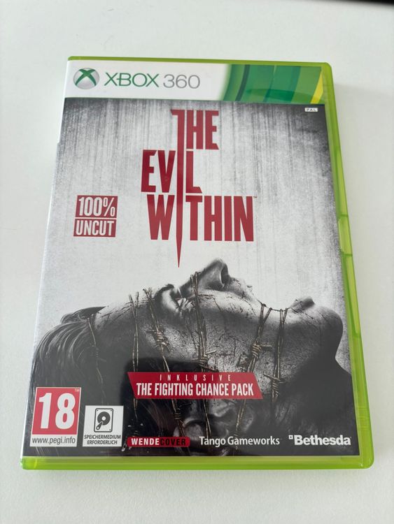 Steelbook The Evil Within – Xbox 360 – Boîtier Métal – Bon état