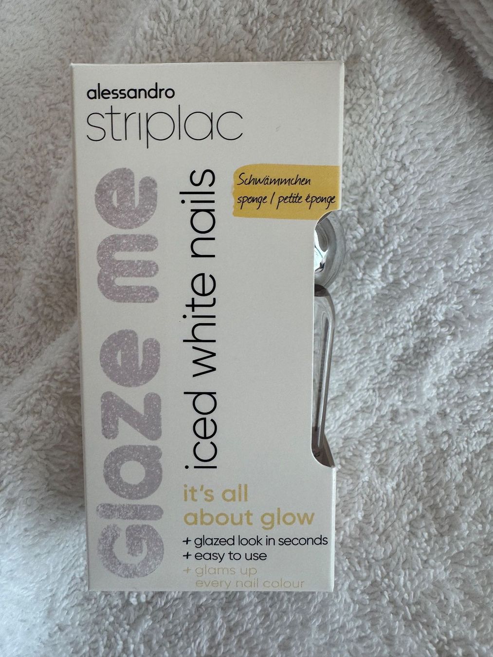Unghie finte: StripLac "Glaze me" iced white nails / NEU – Nuovo e nell'imballaggio originale da Zäziwil venduto da blackpearl 1