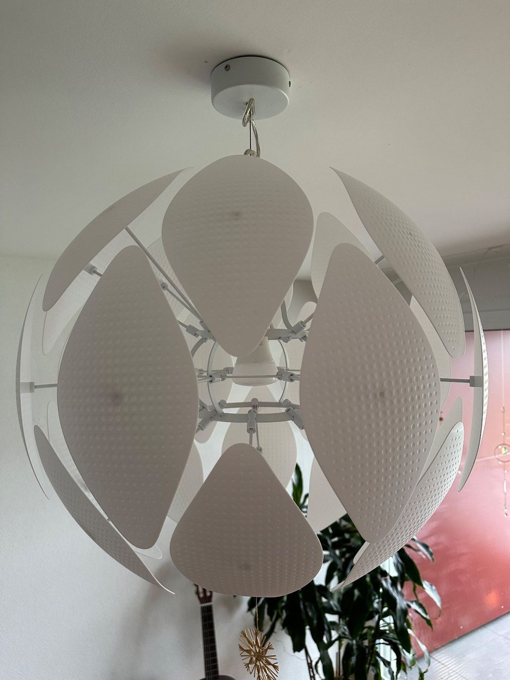 Philips Kronleuchter & Deckenlampen: Moderne Philips Hängeleuchte weiss – Gebraucht aus Luzern von Greensun 1