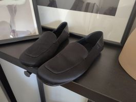 LILYSILK Loafers/Mules Gr. 41.5 - 42 aus Seide und Leder