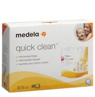Medela quick-clean Mikrowellenbeutel NEU