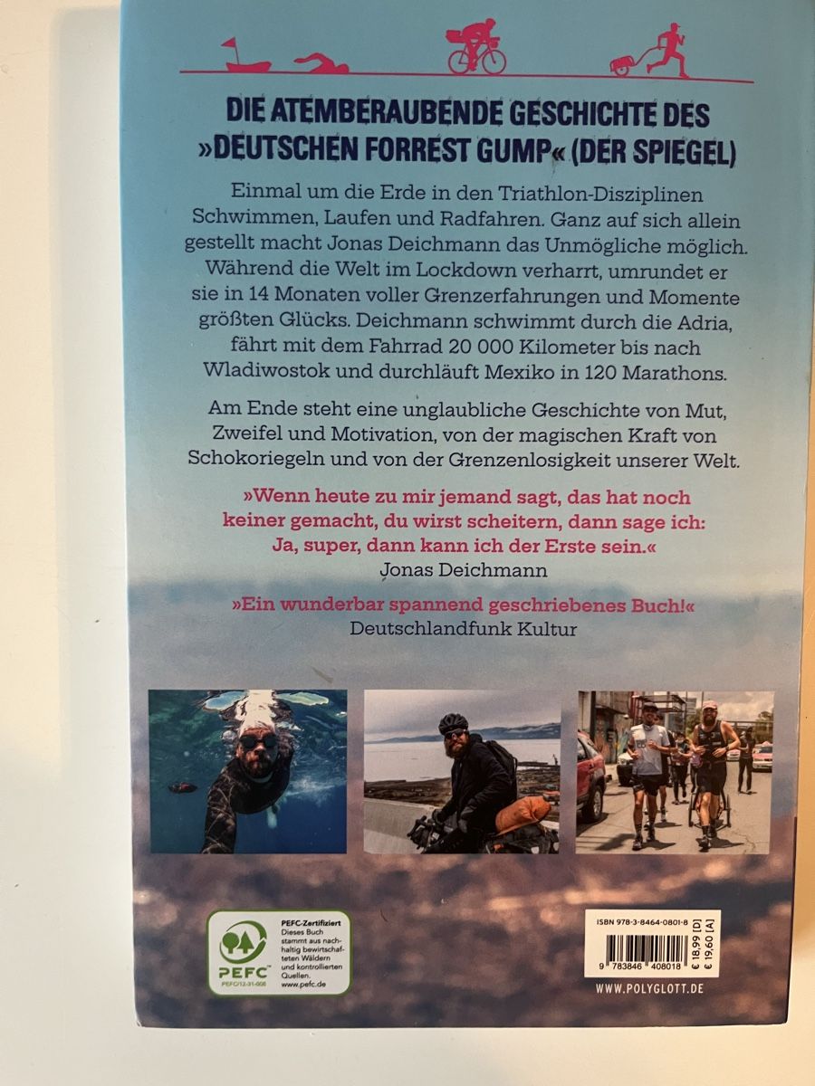 Bücher: Jonas Deichmann: Das Limit bin nur ich. Top Zustand! – Neu und originalverpackt aus Aegerten von Swiss3DFusion 1