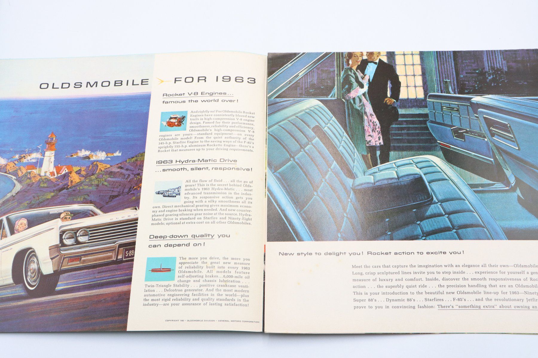 Oldsmobile Dokumente: Oldsmobile Modellprogramm 1963 Prospekt – Gebraucht aus Bühl b.Aarberg von Collectorpassions 2