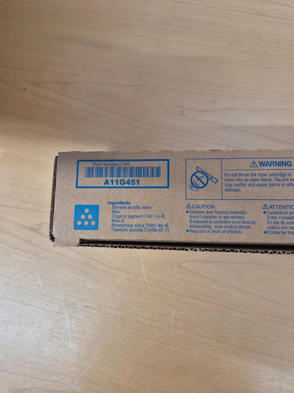 Konica Cartucce per stampanti & toner: Konica Minolta TN216C Cyan – Usato da Elgg venduto da computerbrocki