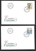 2 FDC 630-631 Serie Einzelmarken Europamarken ET 30.4.1979