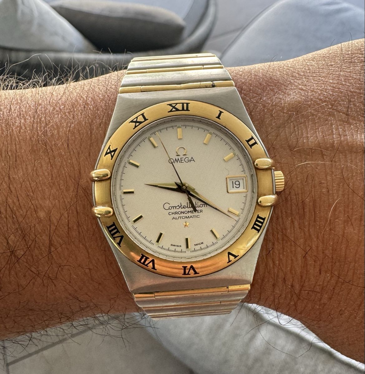 Omega Orologi: Omega Manhattan Constellation – Usato da Chur venduto da lucretiawatches 1