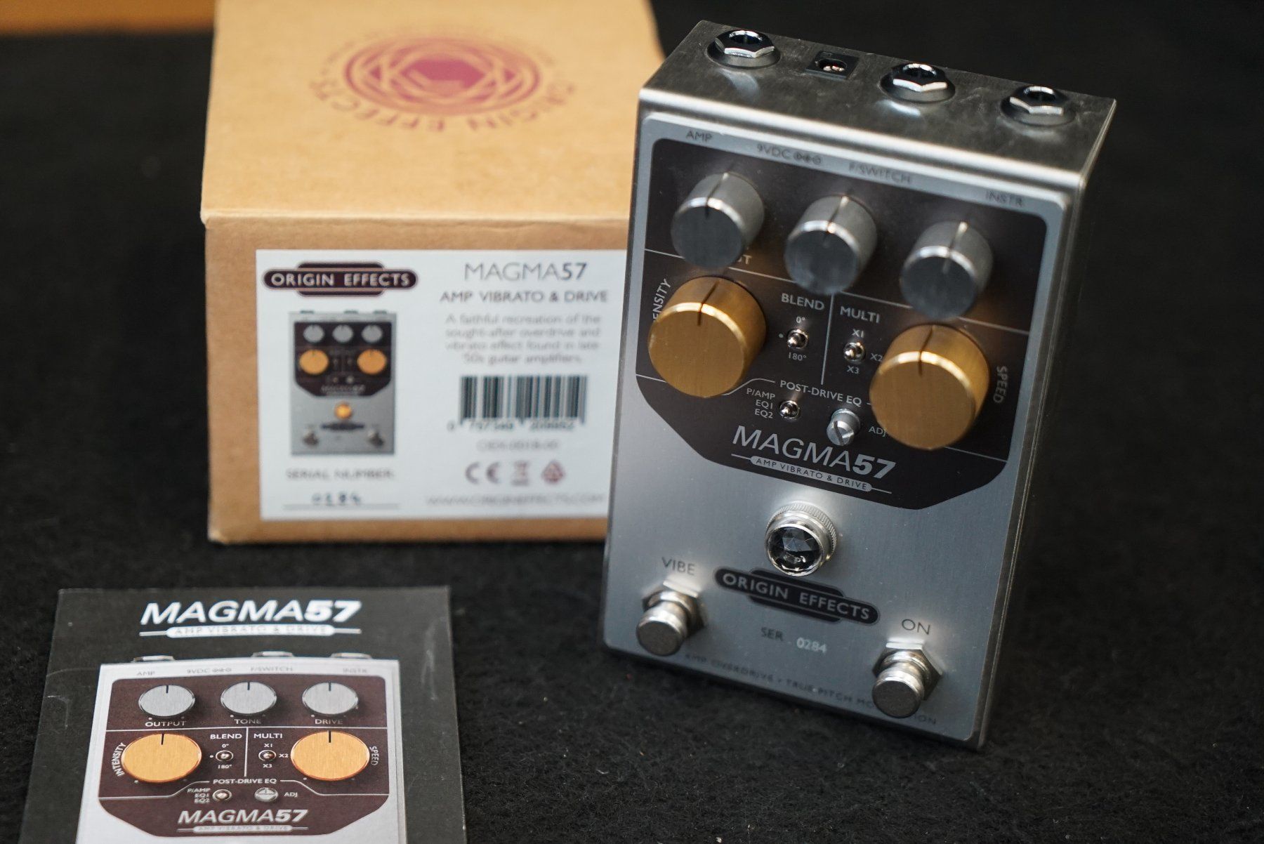Strumenti musicali: Origin Effects Magma 57 Vibrato & Drive – Usato da Ortschwaben venduto da Musictrade 1