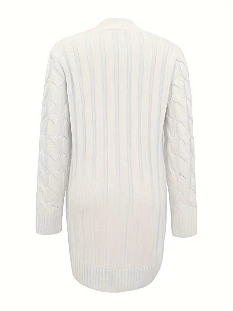 Giacche: Strickjacke Jacke Long Weiss Gr. 46 – Nuovo (secondo la descrizione) da Schaffhausen venduto da Second77 1