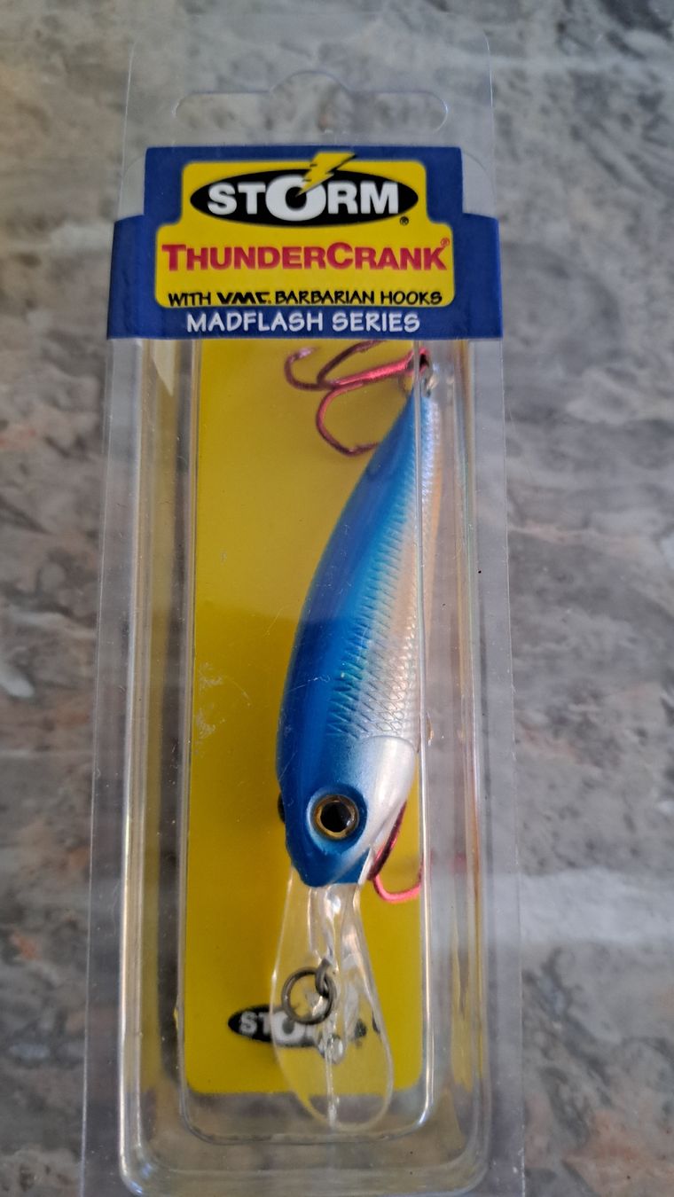 Esche: Leurre Storm Thundercrank Madflash 9 cm – Nuovo e nell'imballaggio originale da Marin-Epagnier venduto da pavelu