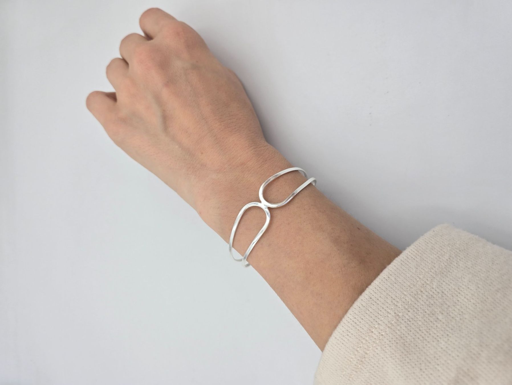 Bracciali & Braccialetti: Armreif Silber 925 – Nuovo e nell'imballaggio originale da Zug venduto da gold.schmuck 1