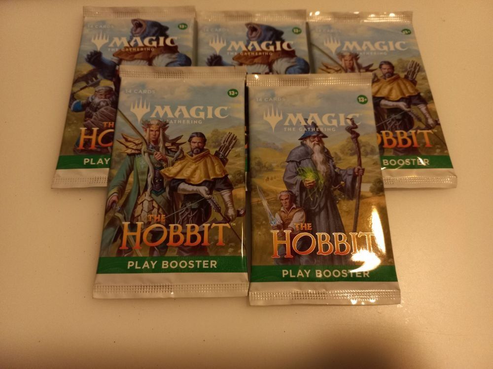 5x MTG The Hobbit Play Booster English OVP (Gebraucht) in Monteggio für ...