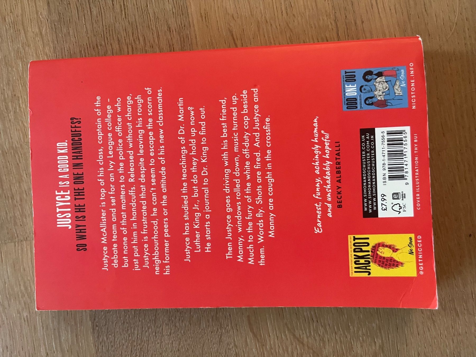 Libri: Dear Martin - Nic Stone – Usato da Laupen BE venduto da lee_ym6v 1