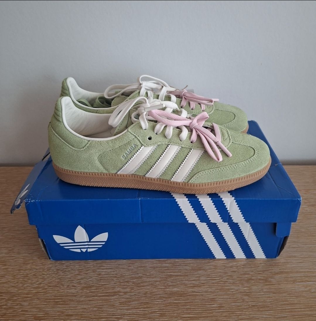 Adidas Scarpe da uomo: Adidas Samba OG Molly Mae Matcha – Nuovo e nell'imballaggio originale da Onex venduto da Chooseyoursneaks 3