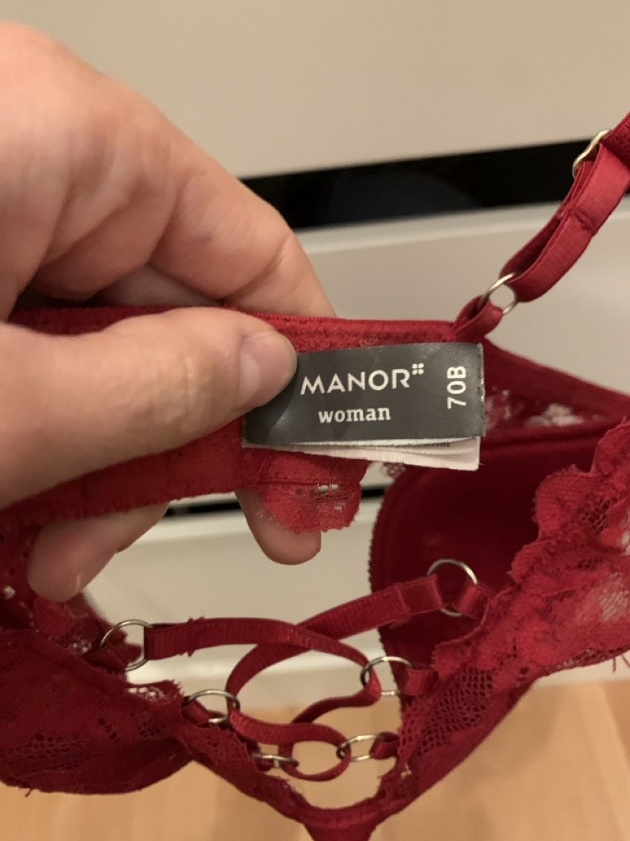 Manor Altra biancheria intima: Soutien-gorge rouge – Usato da Prangins venduto da val_2c72 3