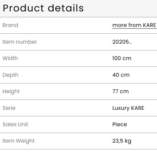 Kare Tavoli da trucco: Schminktisch Luxury KARE – Nuovo (secondo la descrizione) da Bäretswil venduto da Alessandrina 2