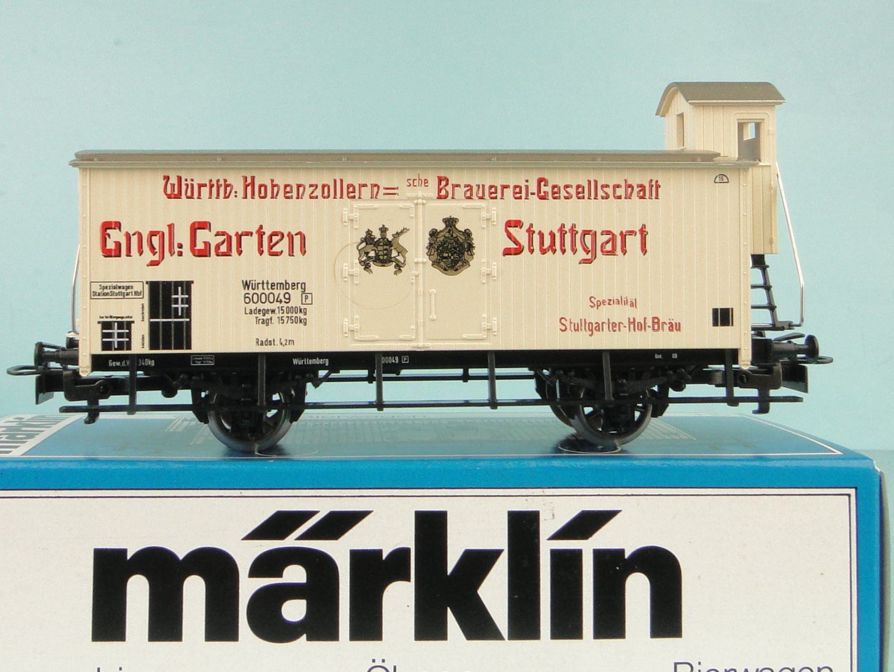 Märklin Modellini di ferrovie: Märklin 4677 engl. Garten Stuttgart – Usato da Bülach venduto da cann11 2