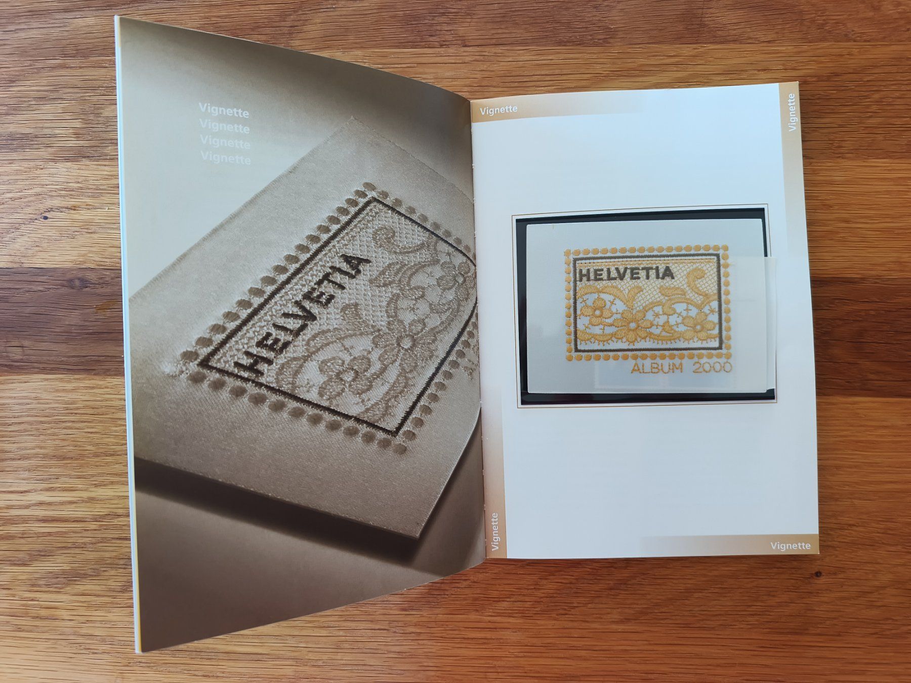 Alben: Schweizer Briefmarken 2000 – Gebraucht aus Schwerzenbach von b00nb00n 1
