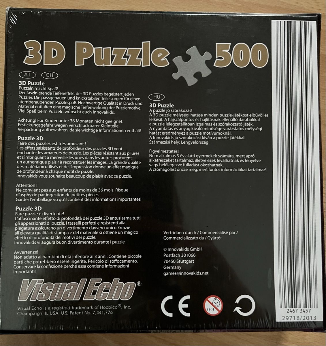 Puzzle: 3D Puzzle, originalverpackt – Nuovo e nell'imballaggio originale da Hünenberg See venduto da spartakus02 1
