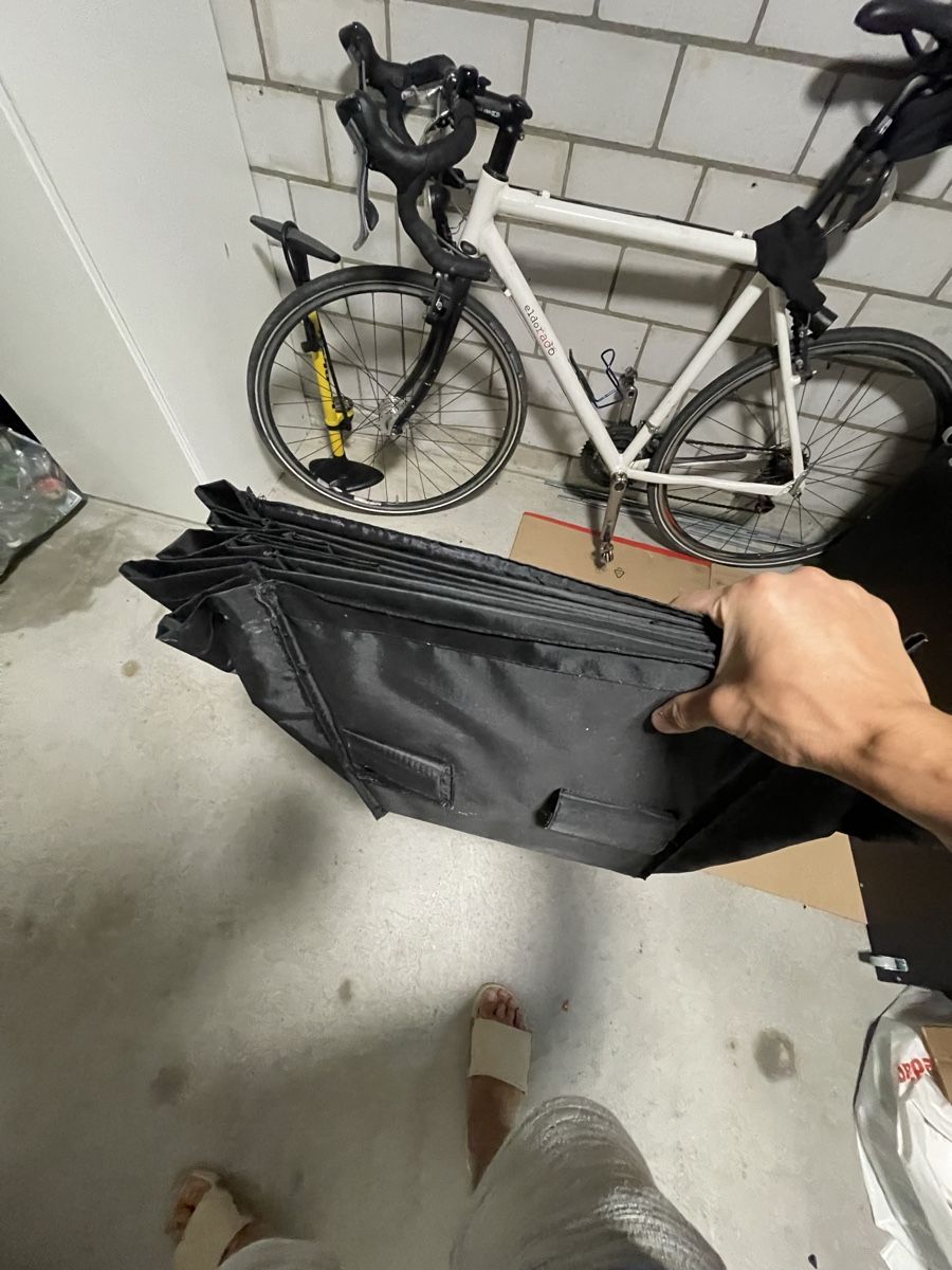 Ikea Garderobe: Hängeaufbewahrung schwarz 5 Fächer – Gebraucht aus Kloten von dba_w6kf 1