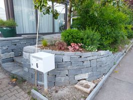 Steine für den Garten z.b Trockenmauer, Wege (Gneis, Granit)
