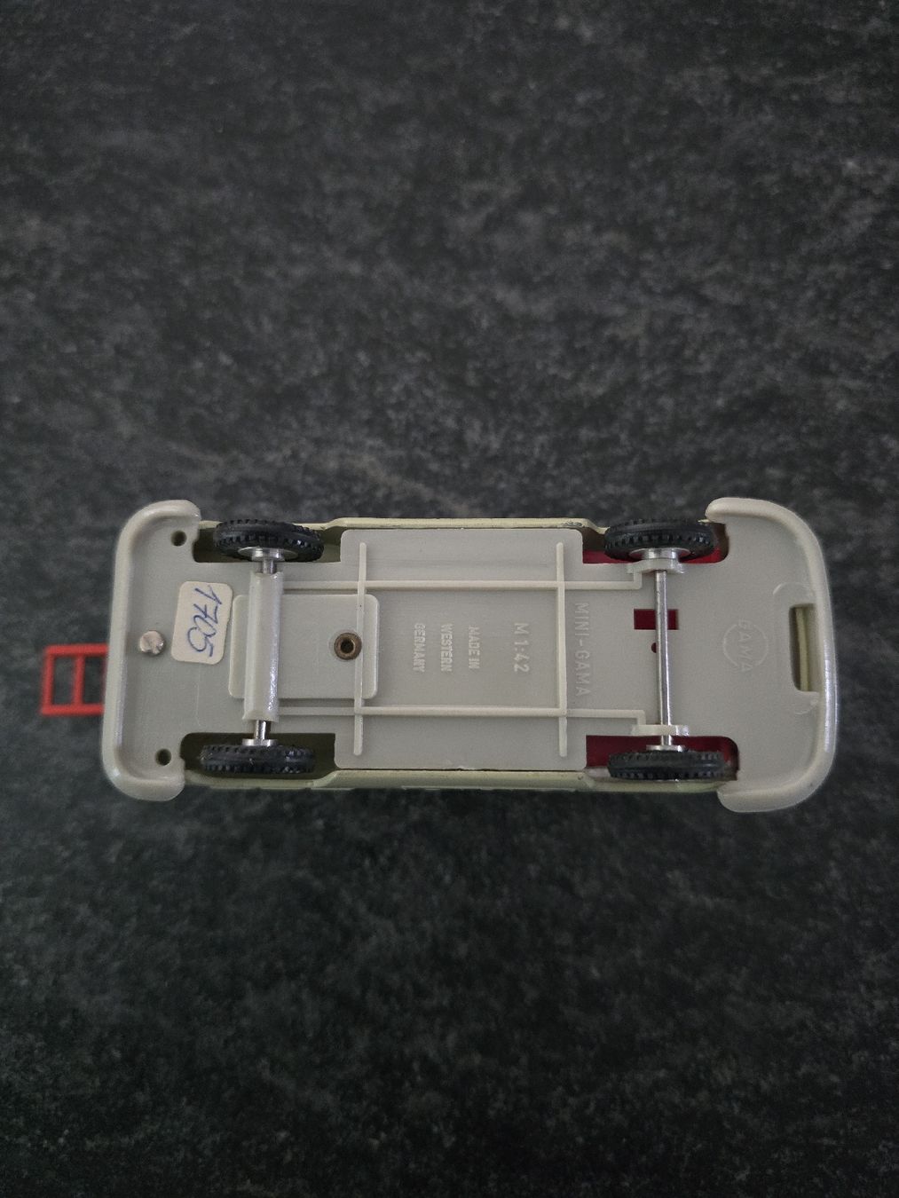 Volkswagen Modellini d'auto: altes Gama Modell VW Transporter T1 – Usato da Weiach venduto da KissGearSwiss96 8