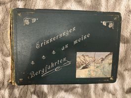 Album photo ancien de montagne