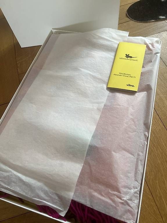 Coperte: Vitra Double Heart Wolldecke – Usato da Basel venduto da elsternnest 2