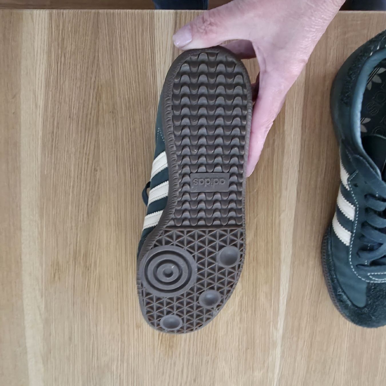 Adidas Scarpe da uomo: adidas Samba grün – Usato da Rickenbach b. Wil venduto da diepe 2