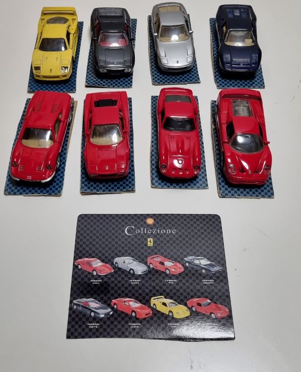 Shell Ferrari Modellautos 8 Stück | Kaufen auf Ricardo