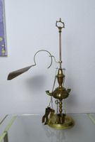 Antike Öllampe aus Messing – Ende 19. / Anfang 20. Jh.