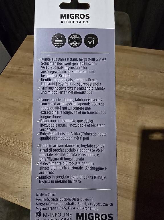 Coltelli da cucina: Kochmesser neu und Originalverpackt – Usato da Solothurn venduto da lehmannski22 1
