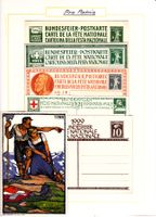 Briefmarken: Pro Patria 1914-1993 ungestempelt