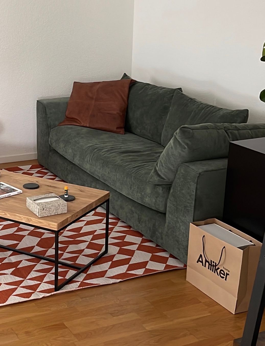Pfister Sofas: Camaro Sofa Olivgrün – D'occasion à Thun par swissfish98
