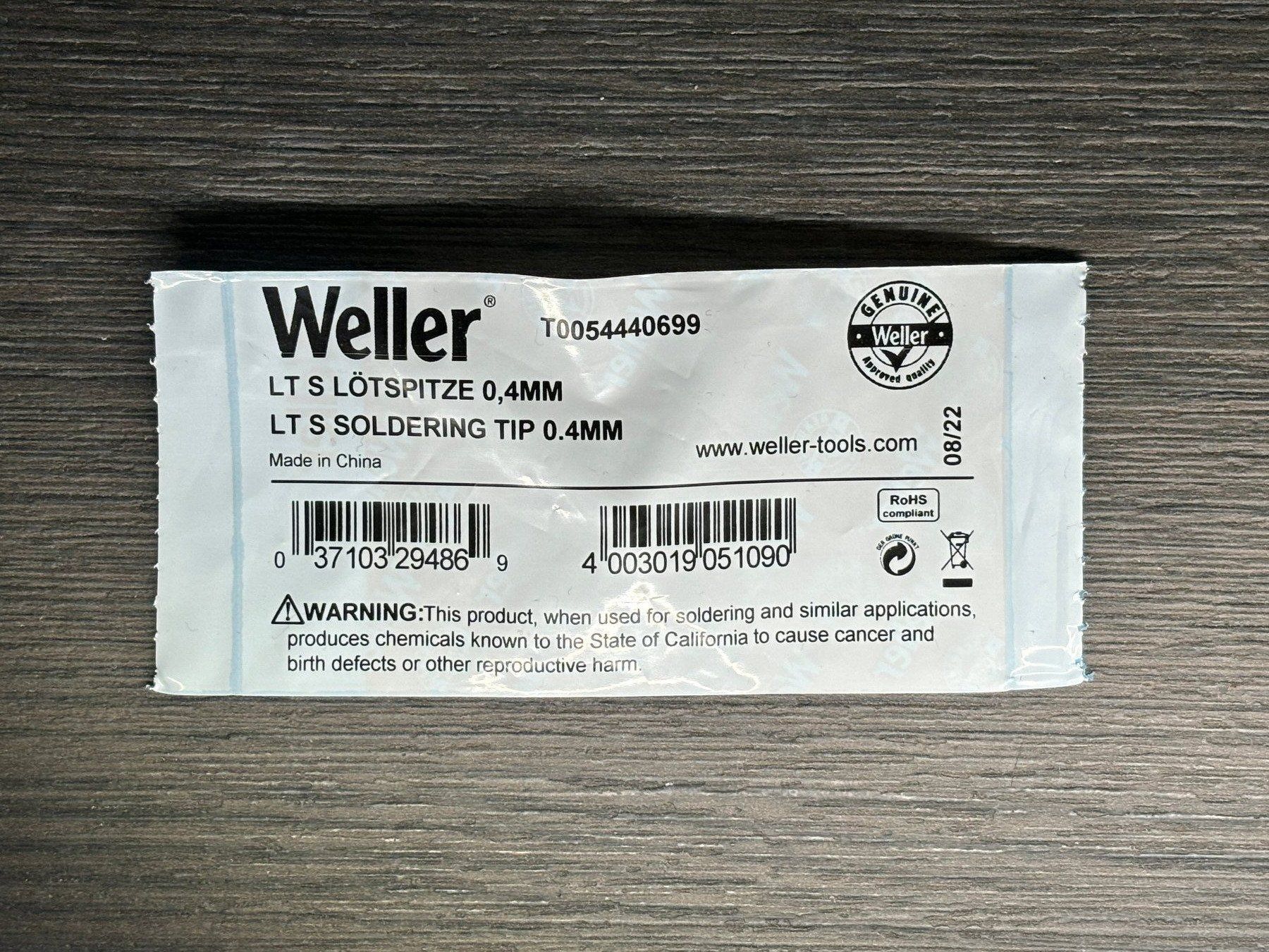 Weller Alle Werkzeuge: Weller Panne Conique 0.4mm LT S – Neu und originalverpackt aus Montreux von Space_koaster 1