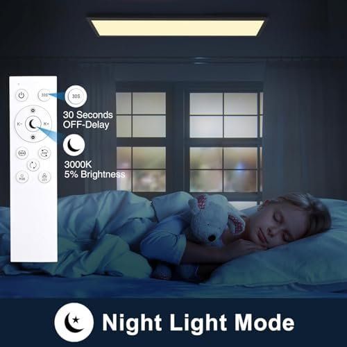 Lampadari & plafoniere: LED Deckenleuchte Flach 100x25 30W 3300LM Panel 3000K-6500K – Nuovo e nell'imballaggio originale da Hundwil venduto da Equiply 2