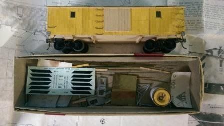 Modellini di ferrovie: LHR 105 Lehigh & Hudson MOW Flanger Kit – Nuovo (secondo la descrizione) da Tafers venduto da Fbrh 2